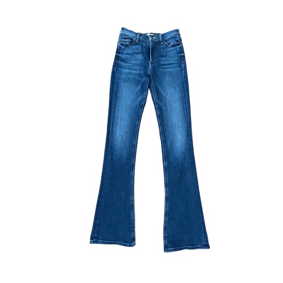 Mother The High Waisted Runaway Flare Jeans - Picture 2 of 13